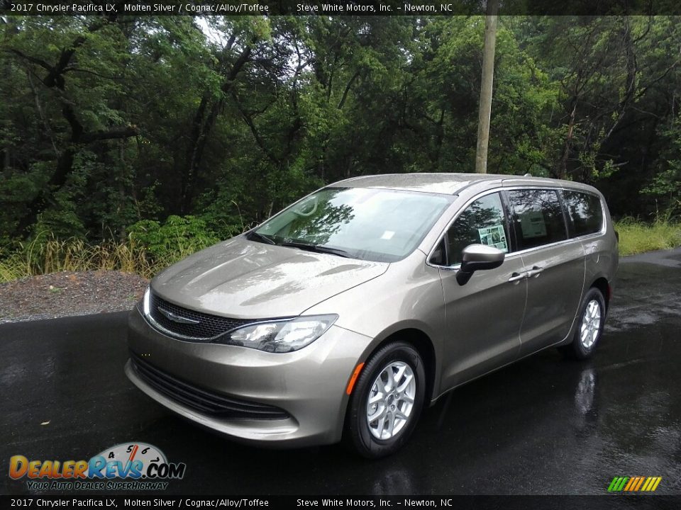 2017 Chrysler Pacifica LX Molten Silver / Cognac/Alloy/Toffee Photo #2