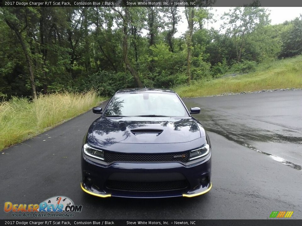 2017 Dodge Charger R/T Scat Pack Contusion Blue / Black Photo #3