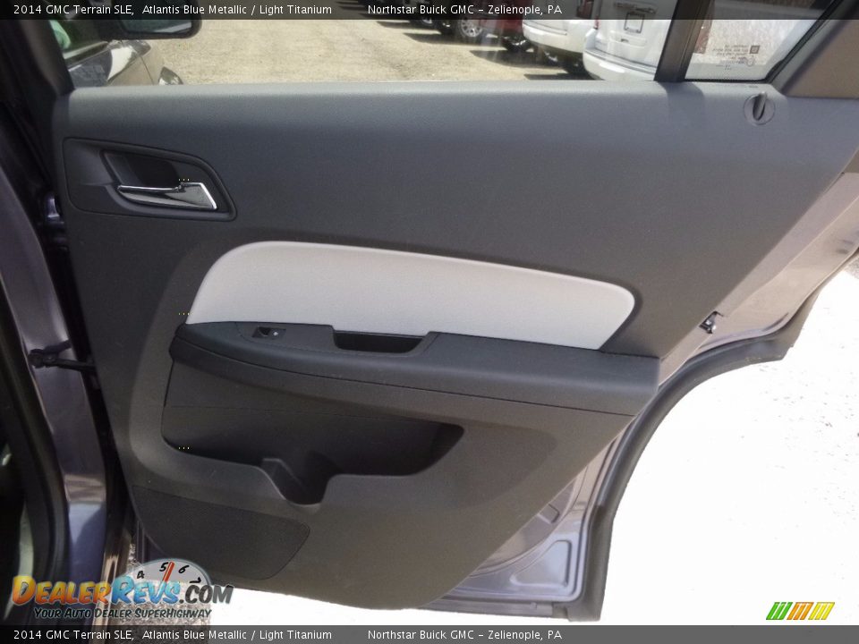 2014 GMC Terrain SLE Atlantis Blue Metallic / Light Titanium Photo #8