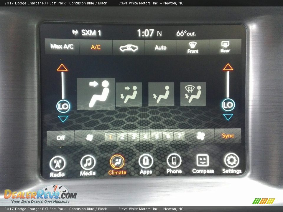 2017 Dodge Charger R/T Scat Pack Contusion Blue / Black Photo #19