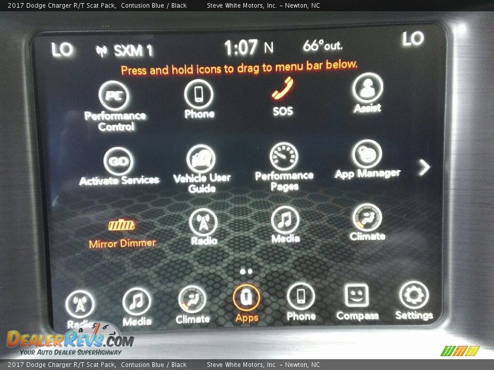 2017 Dodge Charger R/T Scat Pack Contusion Blue / Black Photo #20