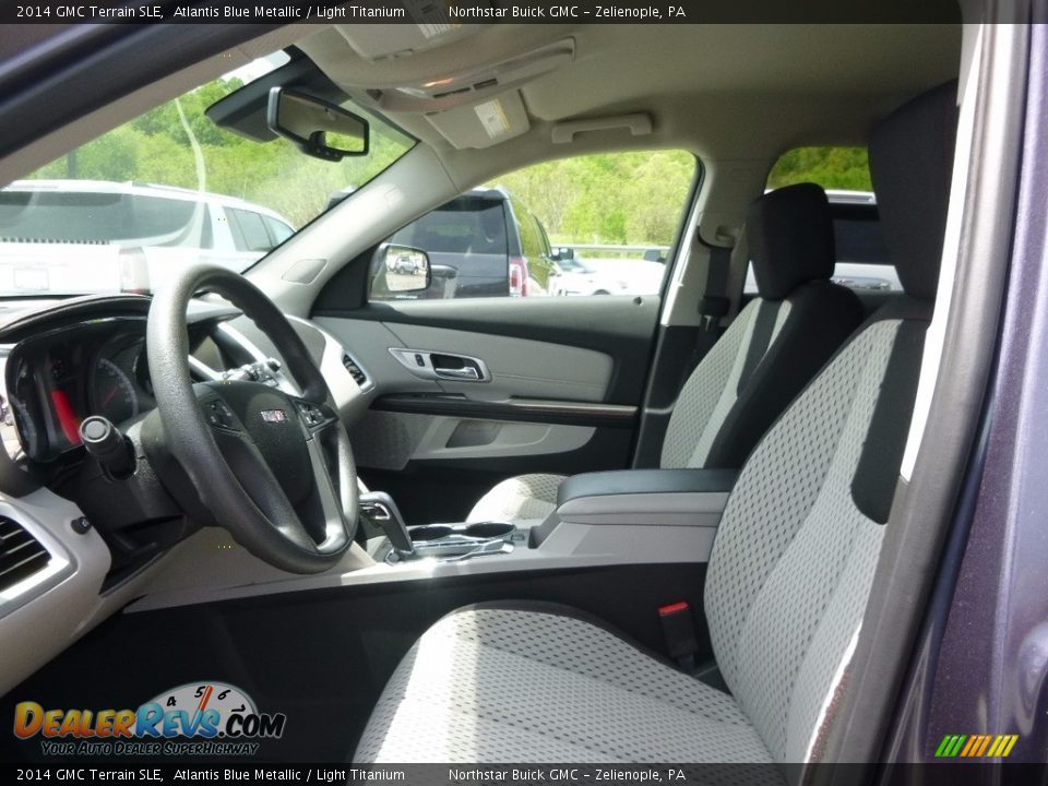 2014 GMC Terrain SLE Atlantis Blue Metallic / Light Titanium Photo #15
