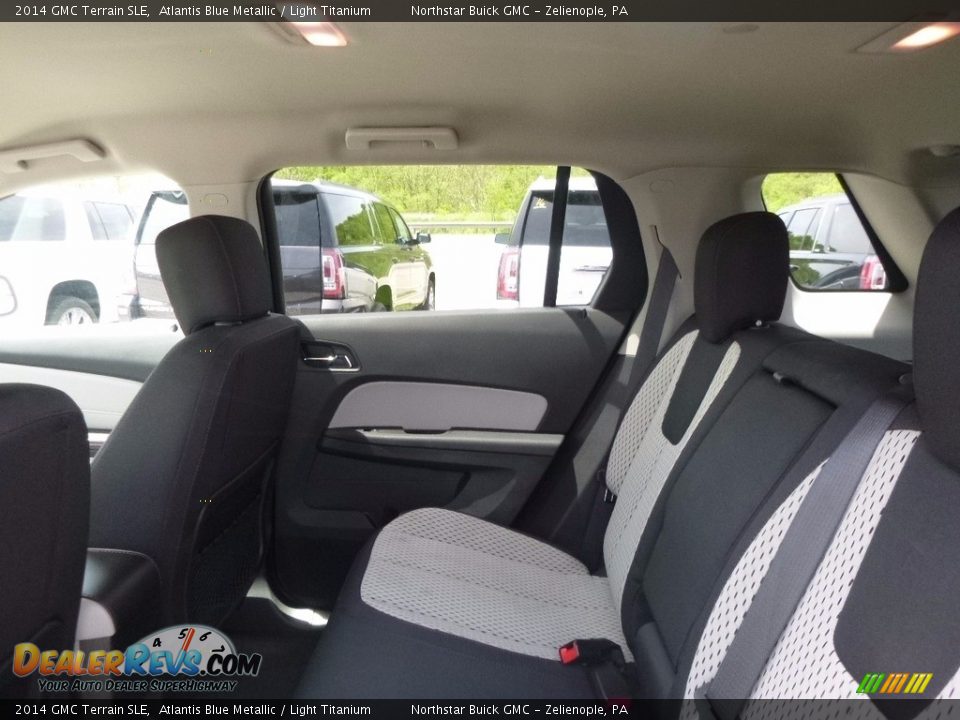 2014 GMC Terrain SLE Atlantis Blue Metallic / Light Titanium Photo #16