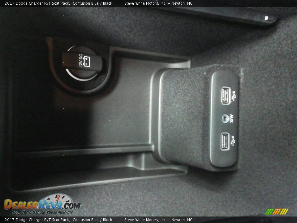 2017 Dodge Charger R/T Scat Pack Contusion Blue / Black Photo #24