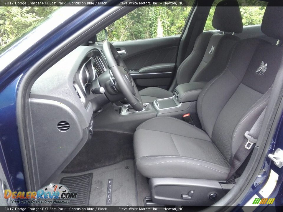 2017 Dodge Charger R/T Scat Pack Contusion Blue / Black Photo #25