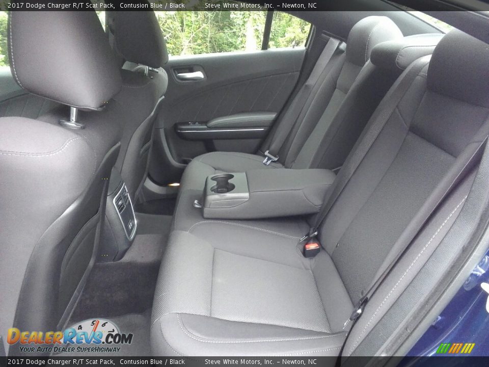 2017 Dodge Charger R/T Scat Pack Contusion Blue / Black Photo #27
