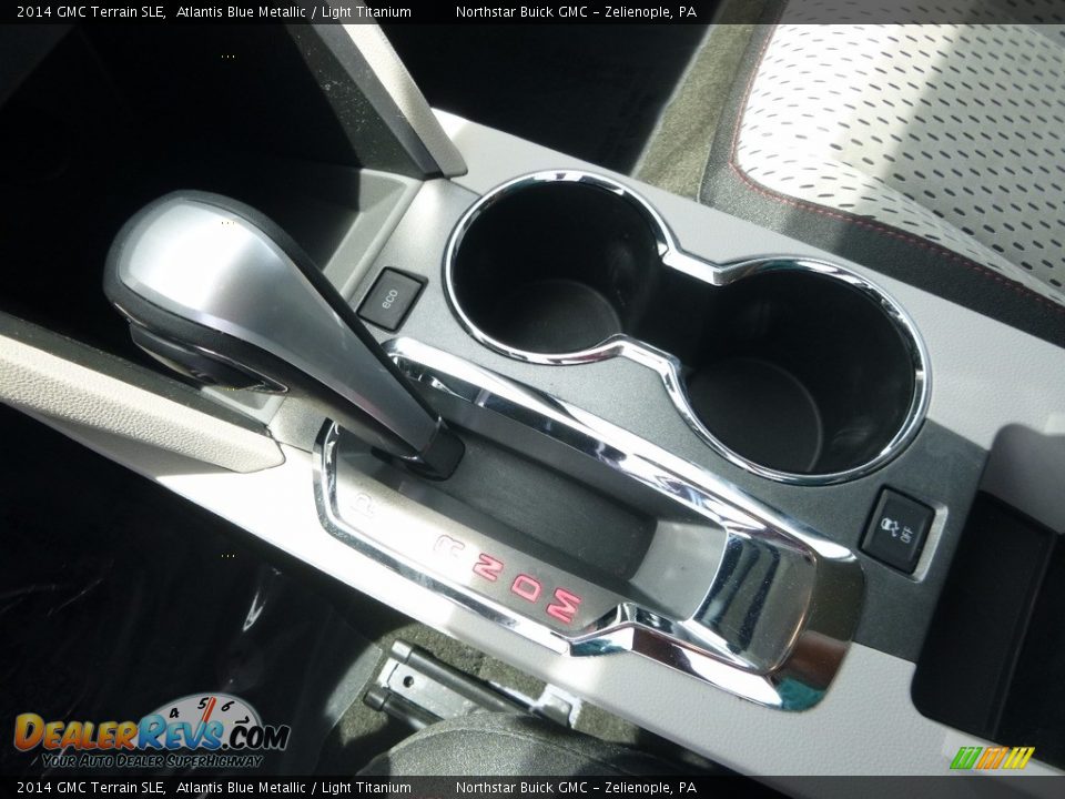 2014 GMC Terrain SLE Atlantis Blue Metallic / Light Titanium Photo #22