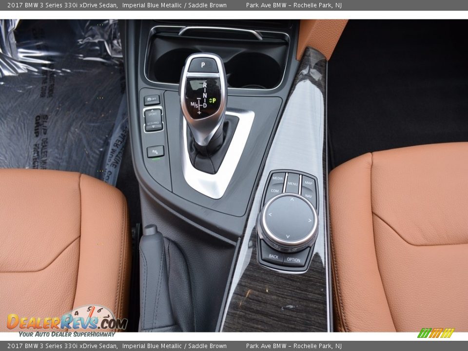 2017 BMW 3 Series 330i xDrive Sedan Imperial Blue Metallic / Saddle Brown Photo #17