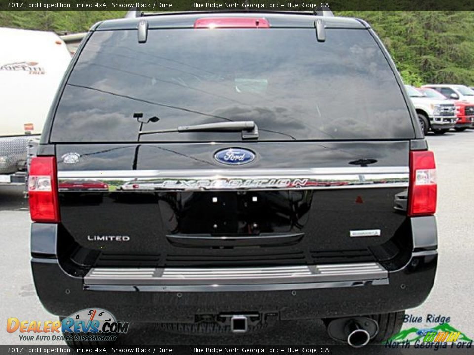 2017 Ford Expedition Limited 4x4 Shadow Black / Dune Photo #4