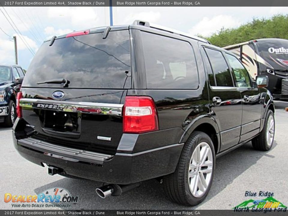 2017 Ford Expedition Limited 4x4 Shadow Black / Dune Photo #5