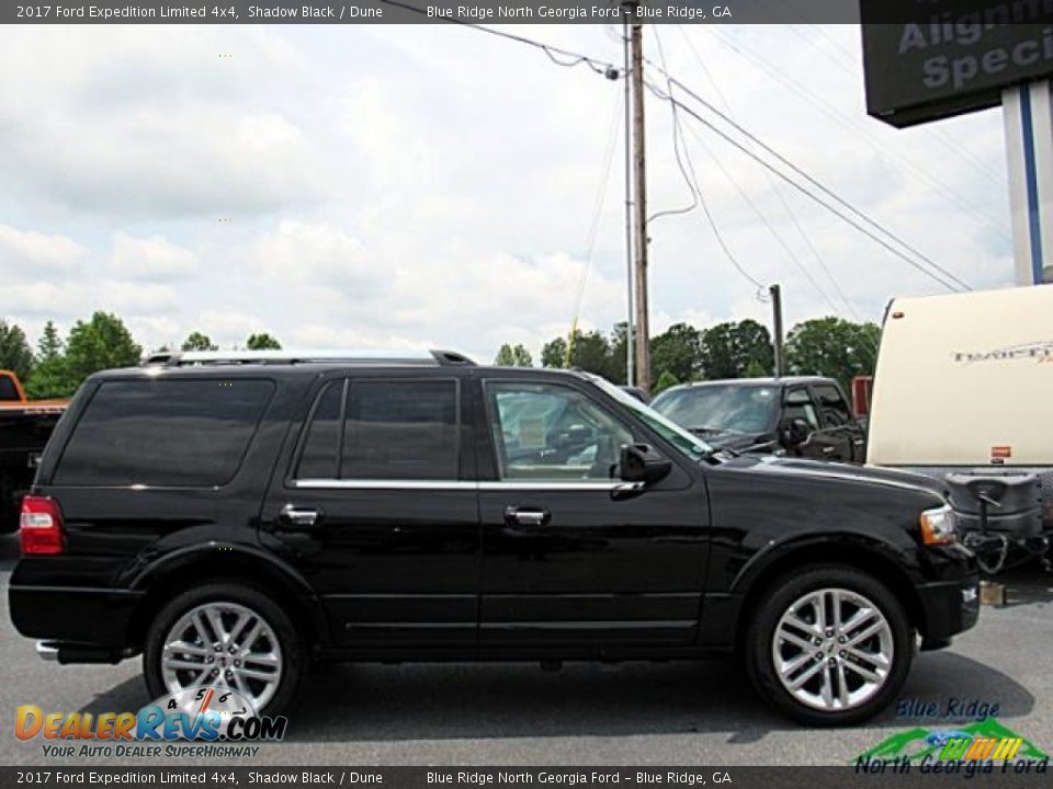 2017 Ford Expedition Limited 4x4 Shadow Black / Dune Photo #6
