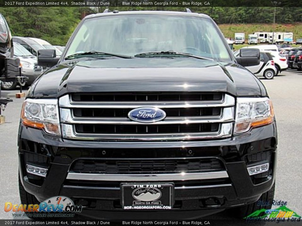 2017 Ford Expedition Limited 4x4 Shadow Black / Dune Photo #8
