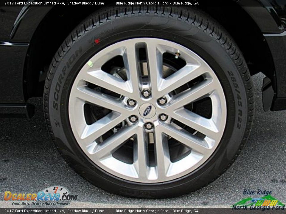 2017 Ford Expedition Limited 4x4 Shadow Black / Dune Photo #9