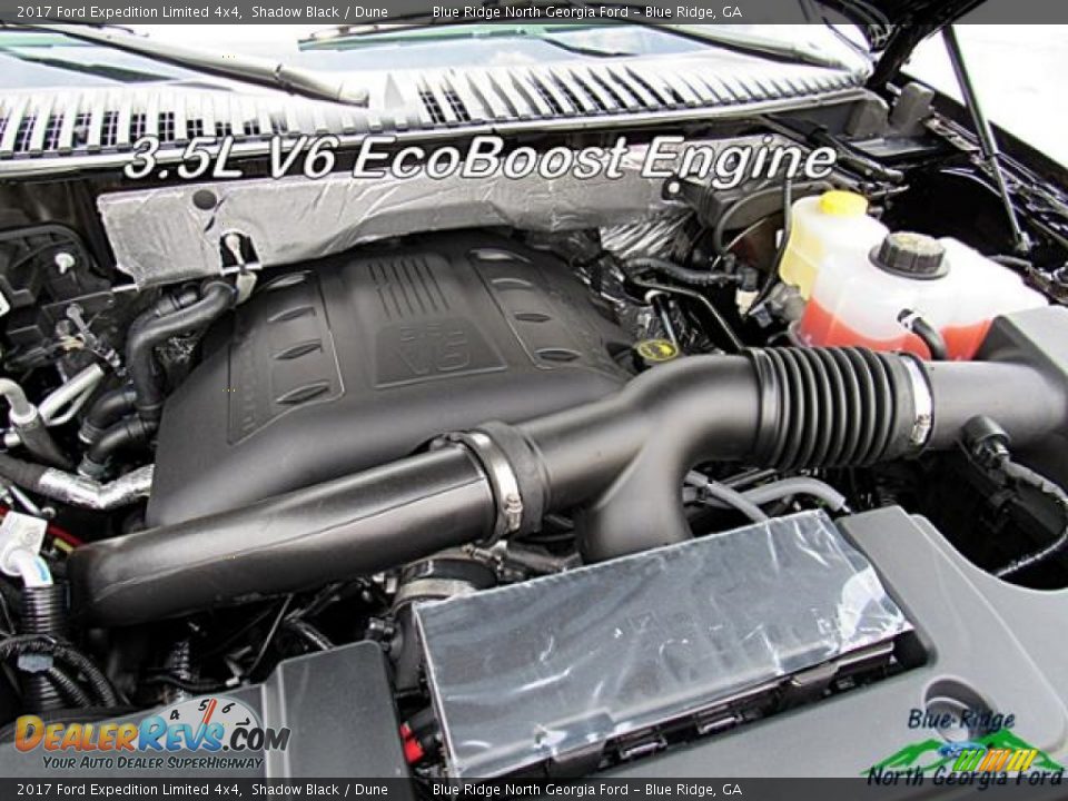 2017 Ford Expedition Limited 4x4 Shadow Black / Dune Photo #10