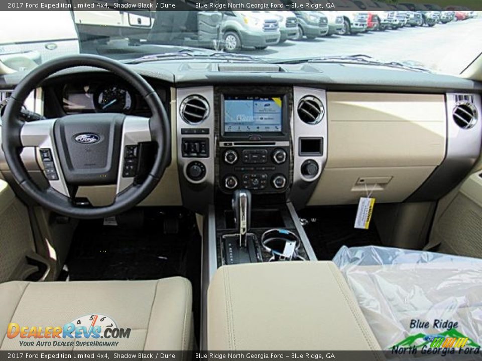 2017 Ford Expedition Limited 4x4 Shadow Black / Dune Photo #12