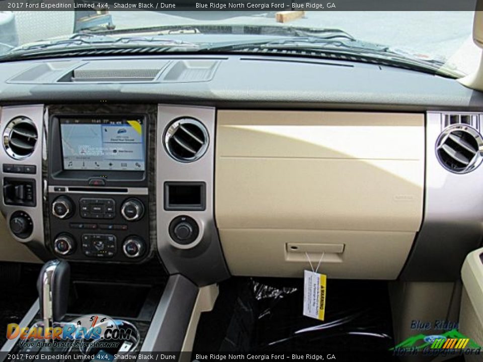 2017 Ford Expedition Limited 4x4 Shadow Black / Dune Photo #13