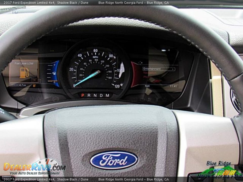 2017 Ford Expedition Limited 4x4 Shadow Black / Dune Photo #14