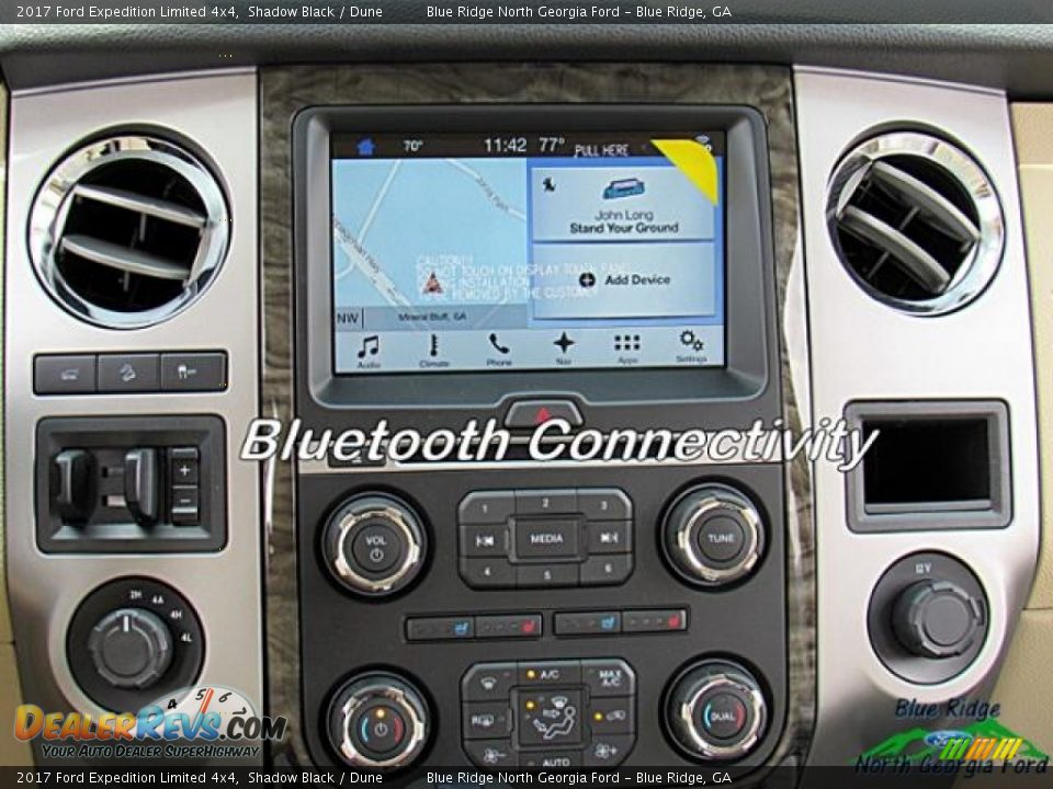 2017 Ford Expedition Limited 4x4 Shadow Black / Dune Photo #15