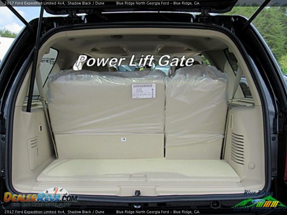 2017 Ford Expedition Limited 4x4 Shadow Black / Dune Photo #16