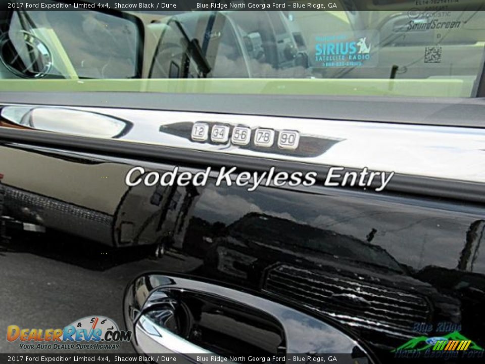 2017 Ford Expedition Limited 4x4 Shadow Black / Dune Photo #23