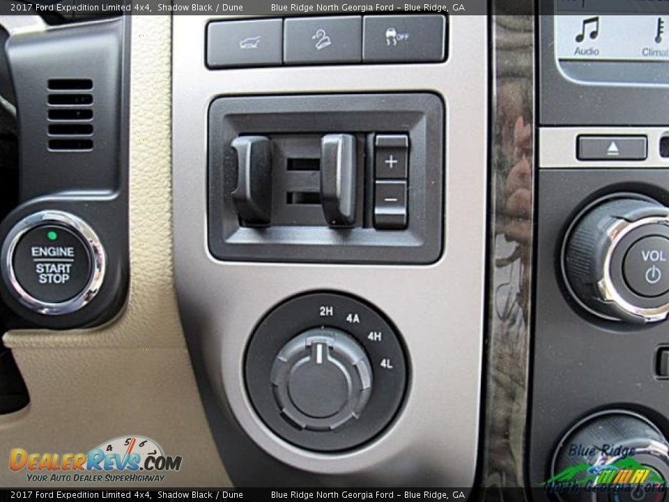 2017 Ford Expedition Limited 4x4 Shadow Black / Dune Photo #25