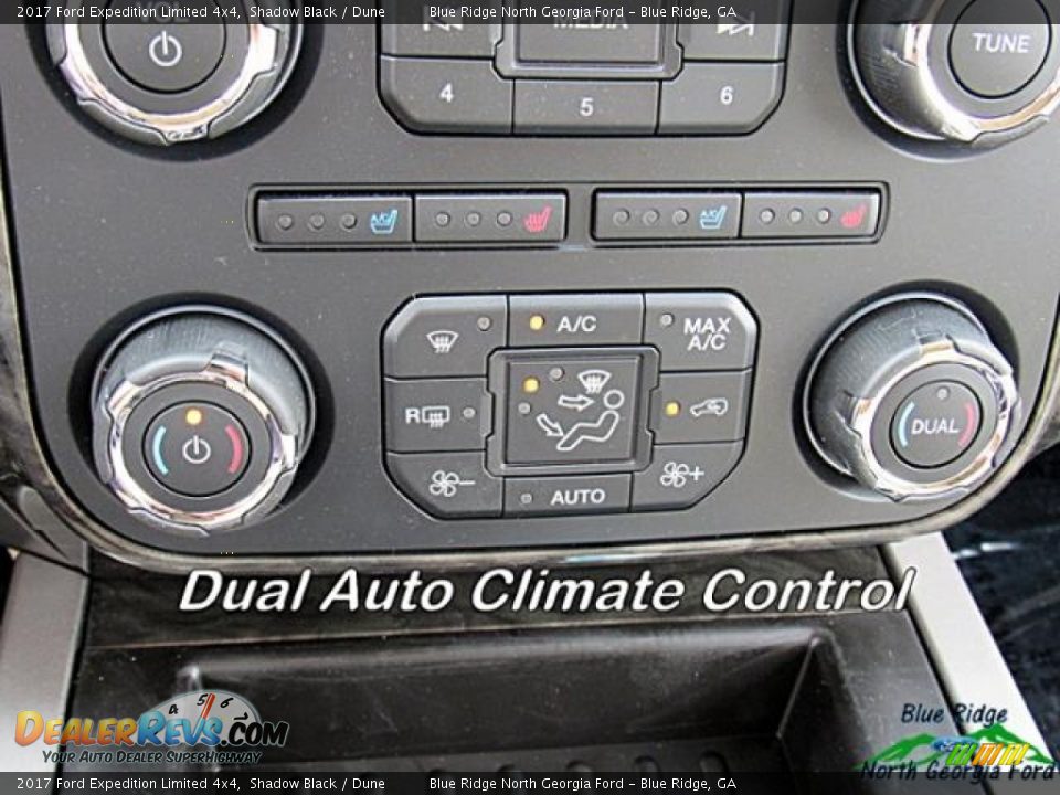 2017 Ford Expedition Limited 4x4 Shadow Black / Dune Photo #29