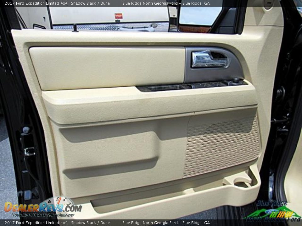 2017 Ford Expedition Limited 4x4 Shadow Black / Dune Photo #33