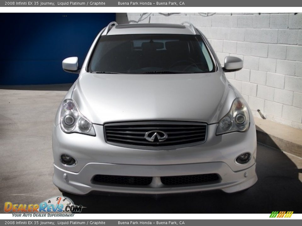 2008 Infiniti EX 35 Journey Liquid Platinum / Graphite Photo #7