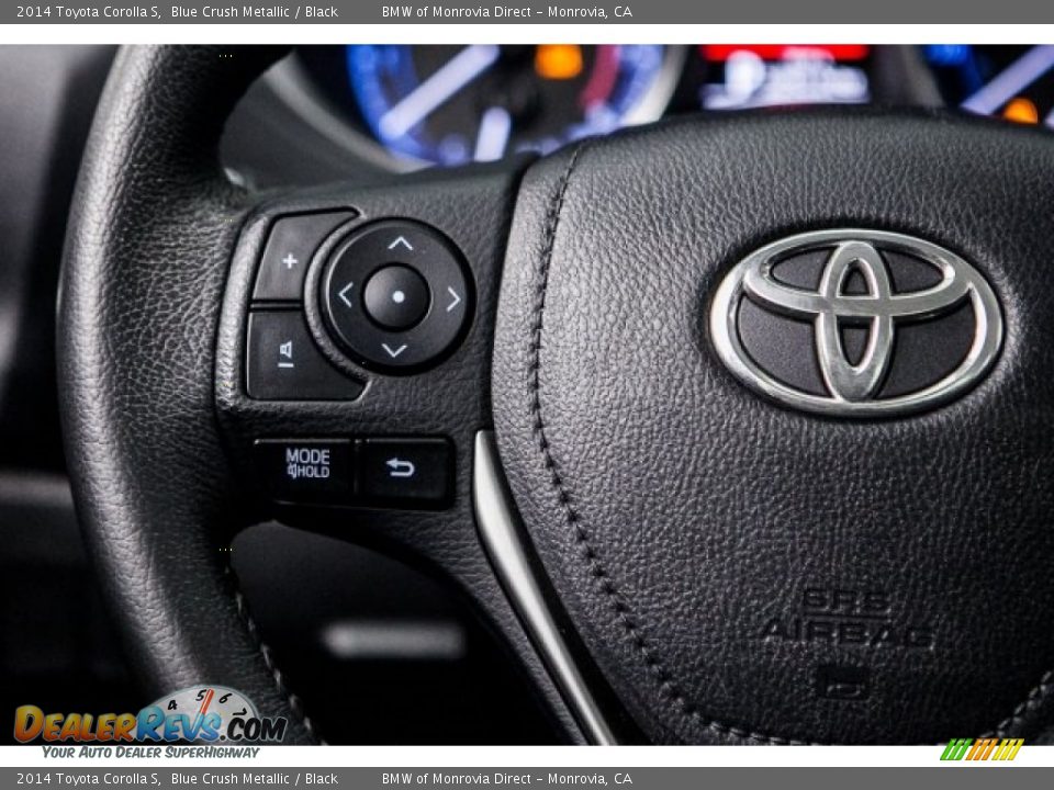 2014 Toyota Corolla S Blue Crush Metallic / Black Photo #17