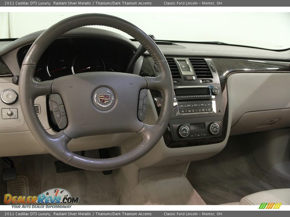 2011 Cadillac DTS Luxury Radiant Silver Metallic / Titanium/Dark Titanium Accents Photo #7