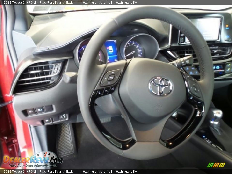 2018 Toyota C-HR XLE Steering Wheel Photo #8