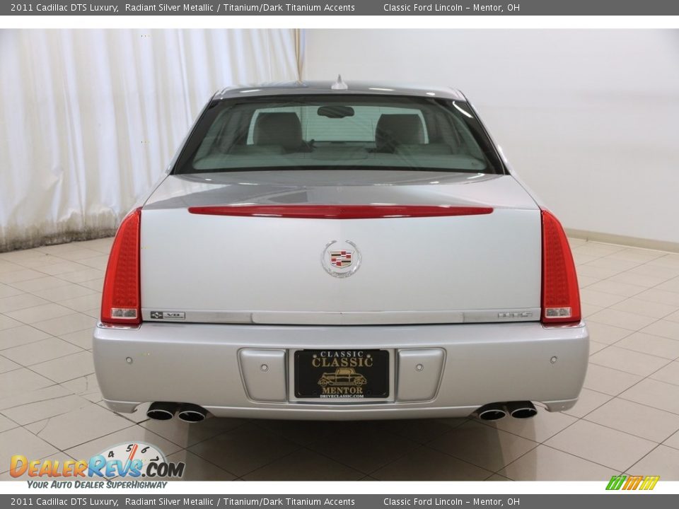 2011 Cadillac DTS Luxury Radiant Silver Metallic / Titanium/Dark Titanium Accents Photo #17