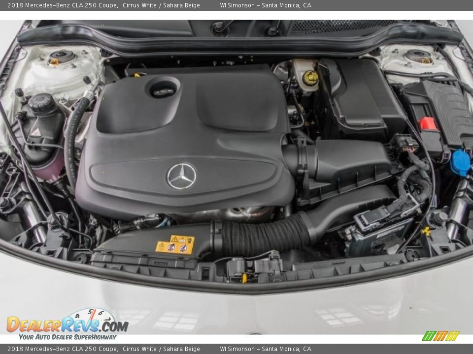 2018 Mercedes-Benz CLA 250 Coupe 2.0 Liter Twin-Turbocharged DOHC 16-Valve VVT 4 Cylinder Engine Photo #8