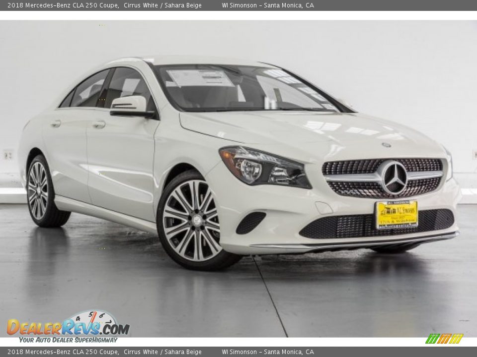 Front 3/4 View of 2018 Mercedes-Benz CLA 250 Coupe Photo #11