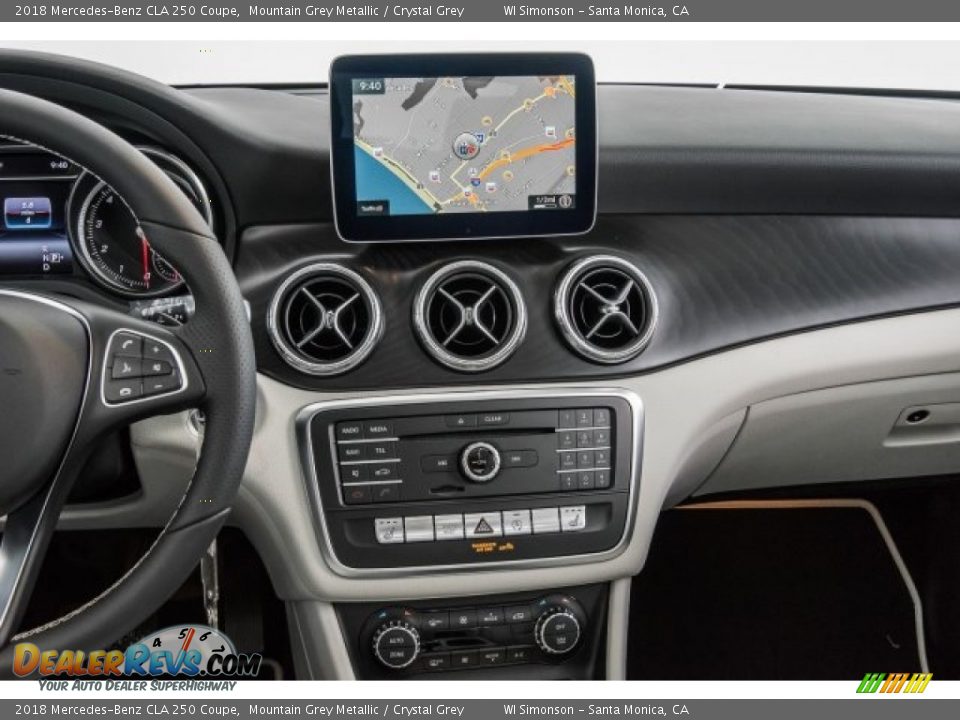 Controls of 2018 Mercedes-Benz CLA 250 Coupe Photo #5