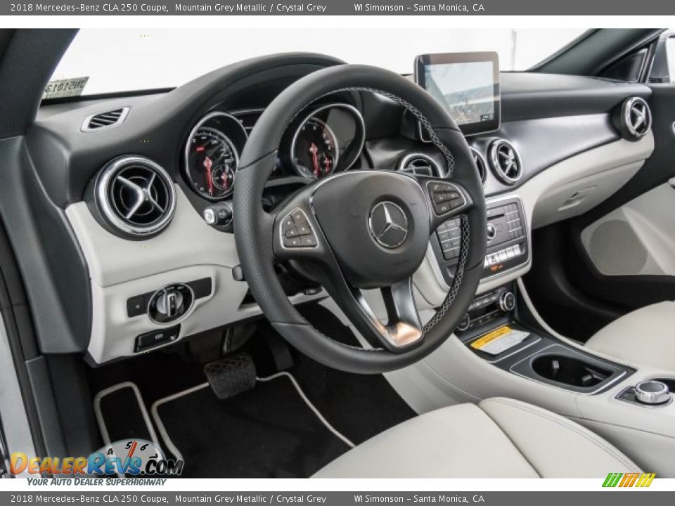 Dashboard of 2018 Mercedes-Benz CLA 250 Coupe Photo #6