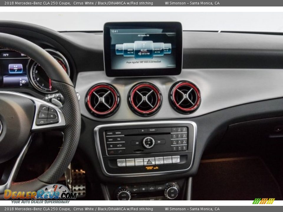 Controls of 2018 Mercedes-Benz CLA 250 Coupe Photo #5