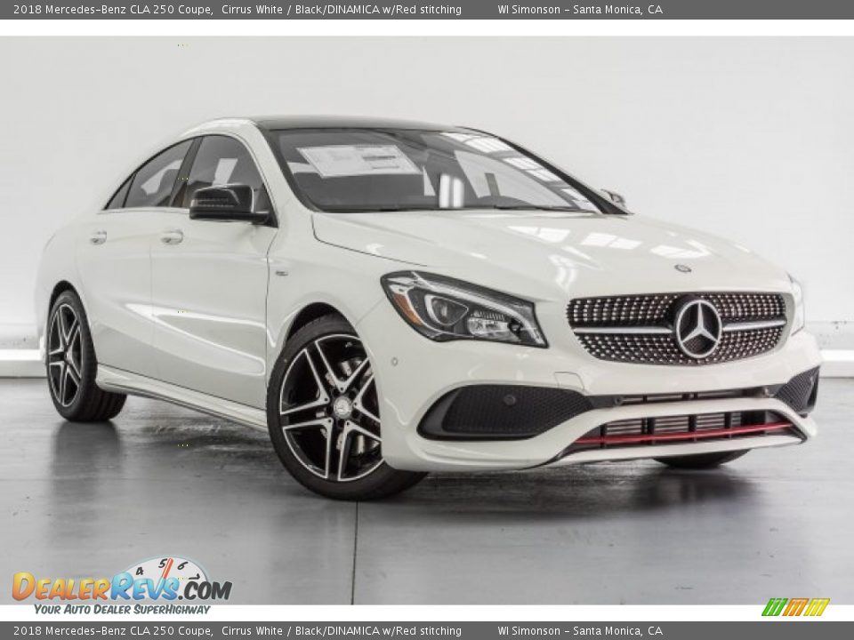Front 3/4 View of 2018 Mercedes-Benz CLA 250 Coupe Photo #11