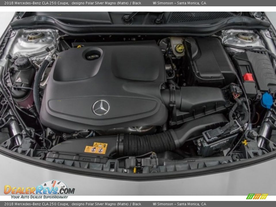 2018 Mercedes-Benz CLA 250 Coupe 2.0 Liter Twin-Turbocharged DOHC 16-Valve VVT 4 Cylinder Engine Photo #8