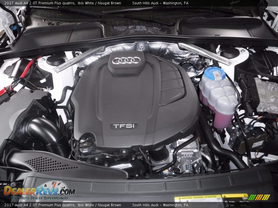 2017 Audi A4 2.0T Premium Plus quattro 2.0 Liter TFSI Turbocharged DOHC 16-Valve VVT 4 Cylinder Engine Photo #17