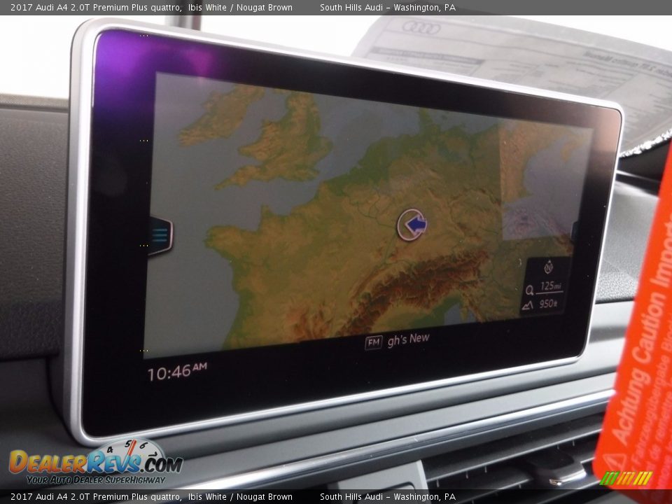 Navigation of 2017 Audi A4 2.0T Premium Plus quattro Photo #27