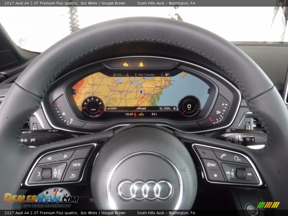 Navigation of 2017 Audi A4 2.0T Premium Plus quattro Photo #29