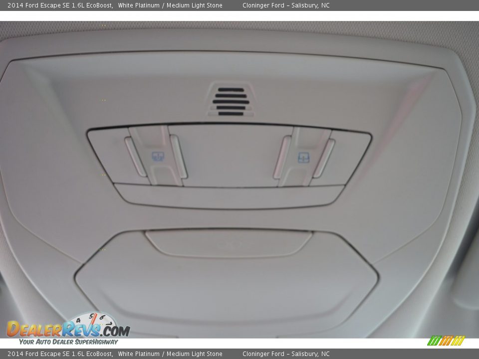 2014 Ford Escape SE 1.6L EcoBoost White Platinum / Medium Light Stone Photo #25