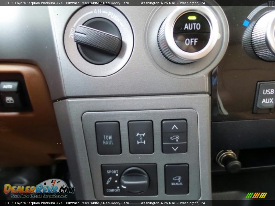Controls of 2017 Toyota Sequoia Platinum 4x4 Photo #34