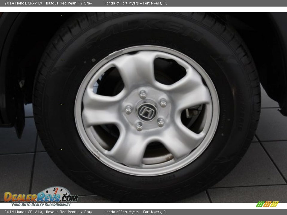 2014 Honda CR-V LX Basque Red Pearl II / Gray Photo #10