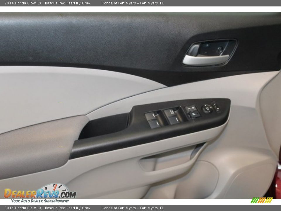 2014 Honda CR-V LX Basque Red Pearl II / Gray Photo #11
