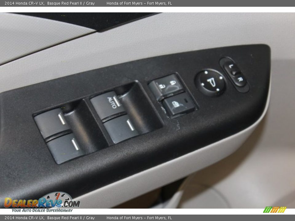 2014 Honda CR-V LX Basque Red Pearl II / Gray Photo #12