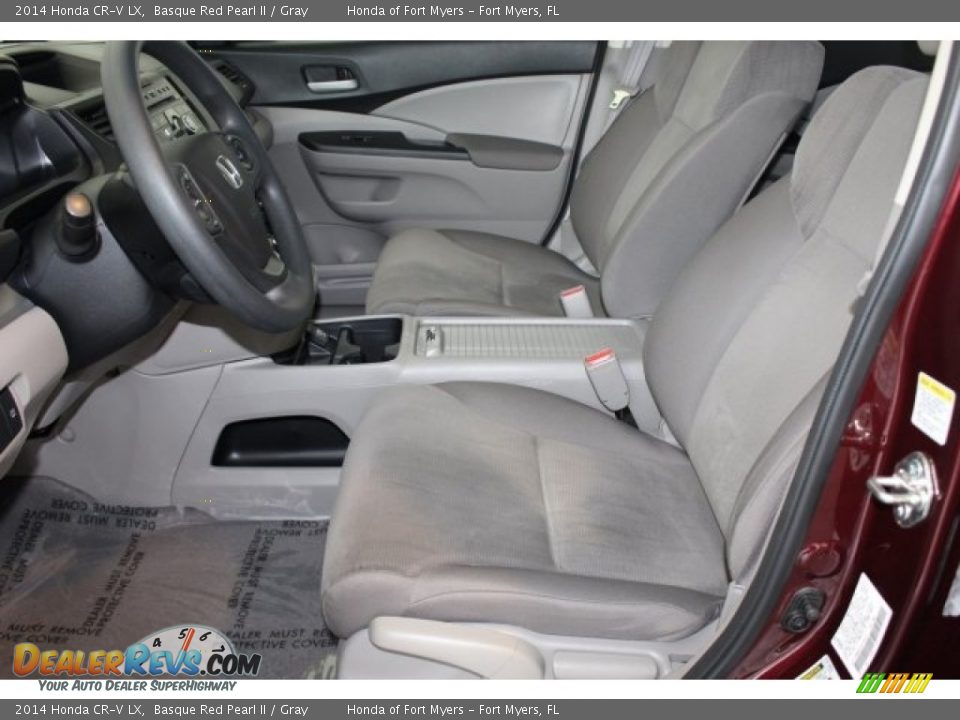 2014 Honda CR-V LX Basque Red Pearl II / Gray Photo #13