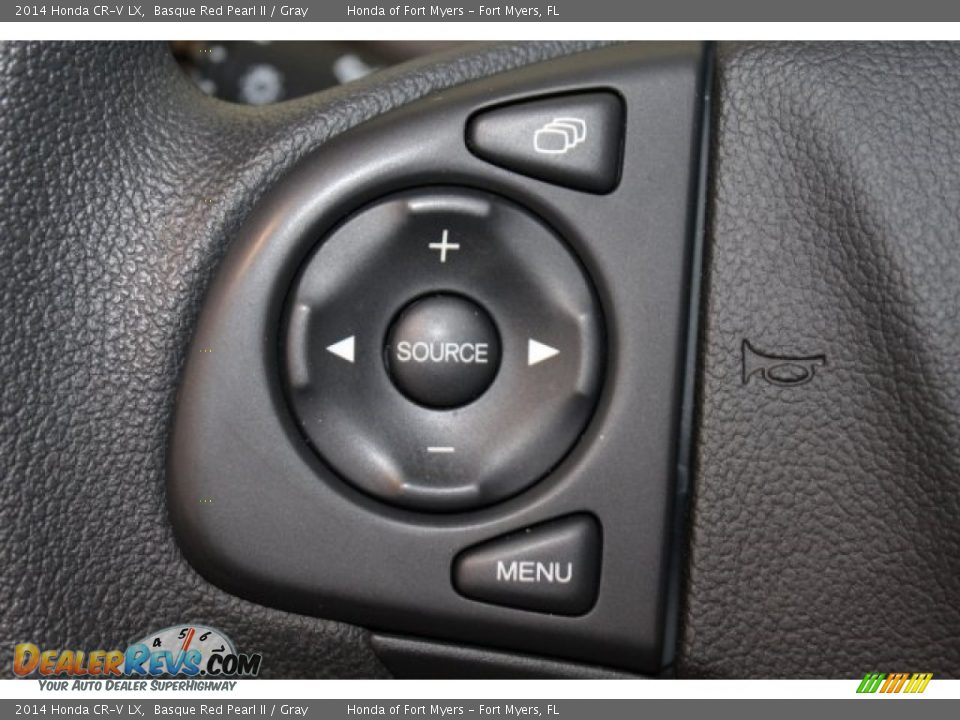 2014 Honda CR-V LX Basque Red Pearl II / Gray Photo #15