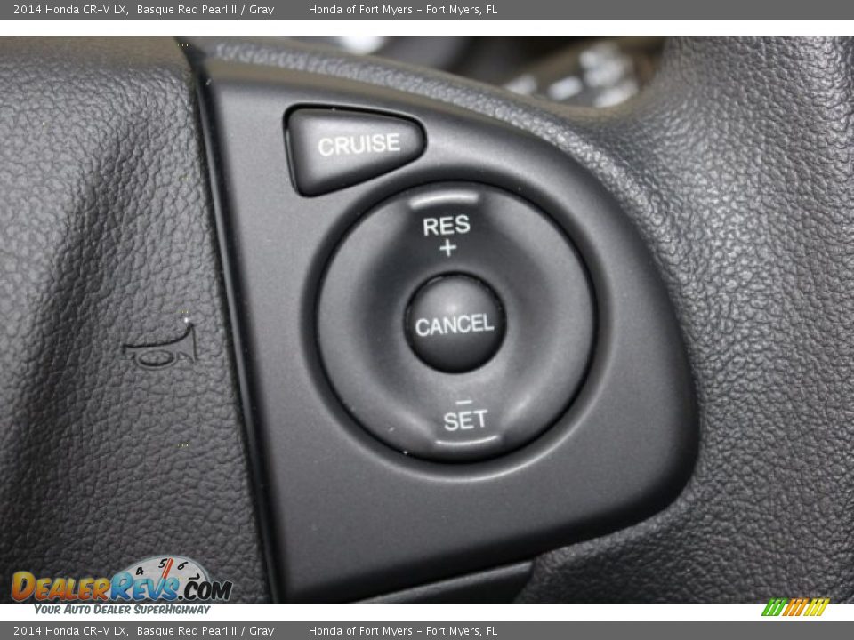 2014 Honda CR-V LX Basque Red Pearl II / Gray Photo #16